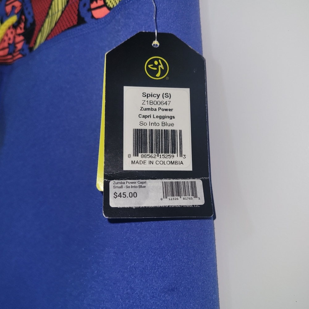 Zumba Power Capri Leggings - Picture 3 of 3